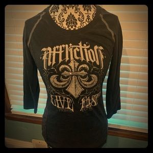 Black Affliction Tee!! 🖤🖤🖤